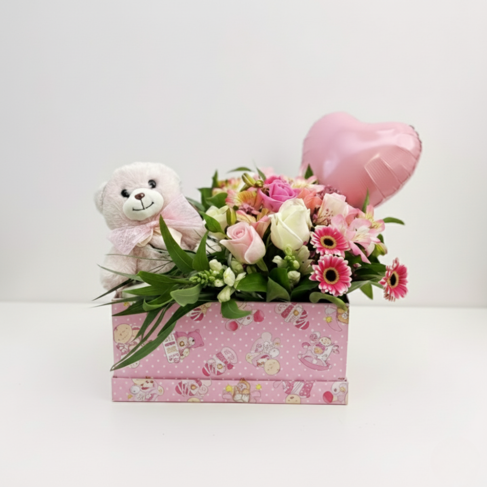 מארז פרחים רומנטי ליום האהבה